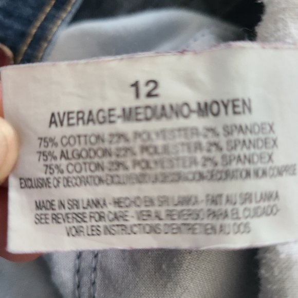 Gloria Vanderbilt Amanda jeans Size 12 - Picture 13 of 14